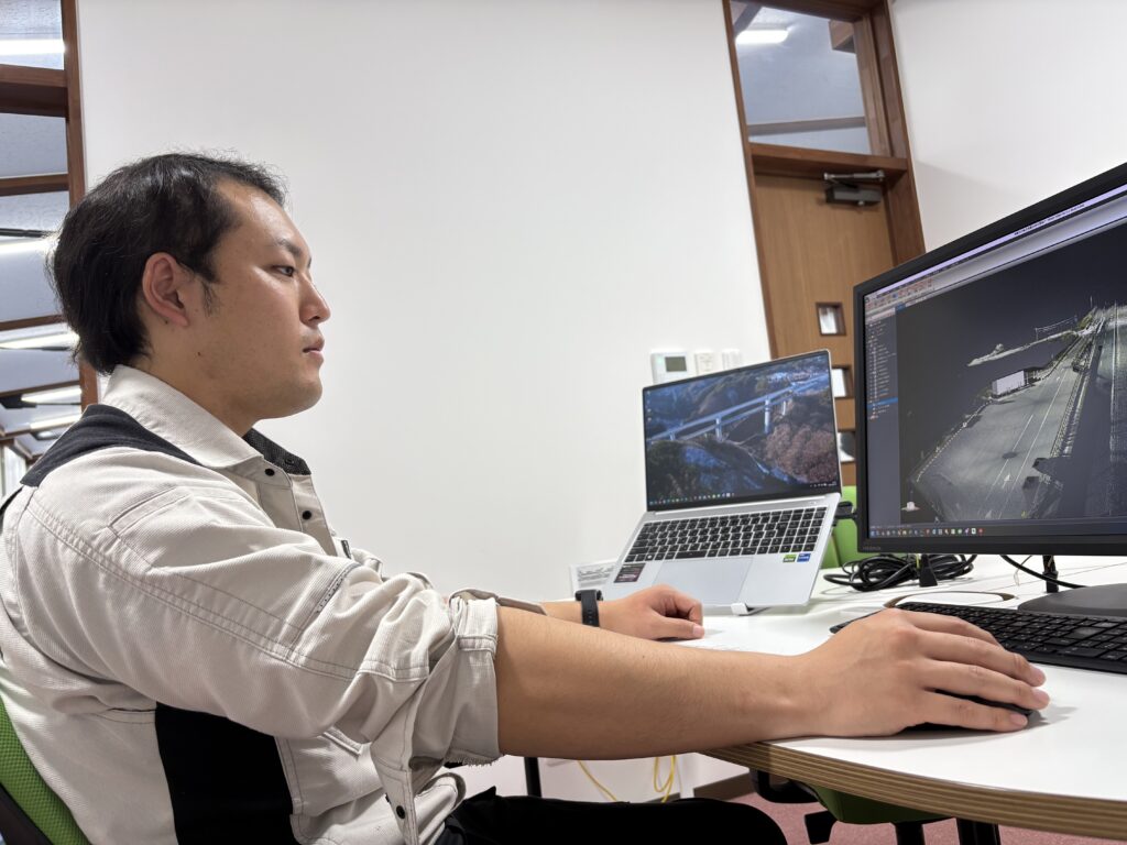 点群と3次元設計データ、システム開発まで自社でこなします！